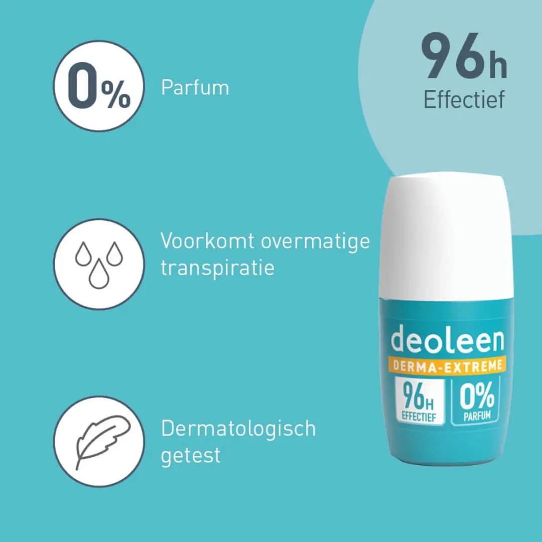 Deoleen Anti-Transpirant 50ml - 0% Parfum