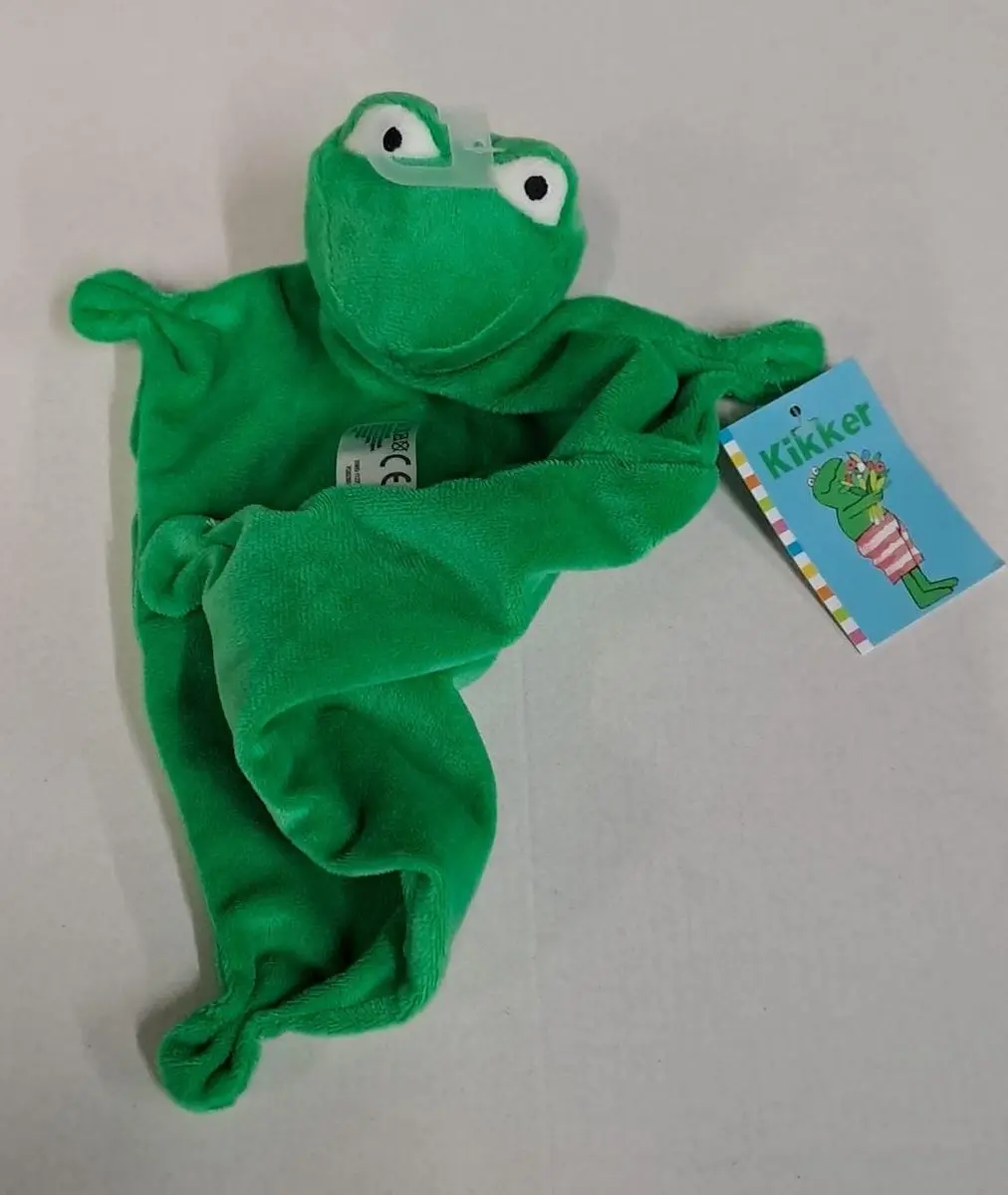Bambolino Kikker Knuffeldoek Max Velthuijs - Groen