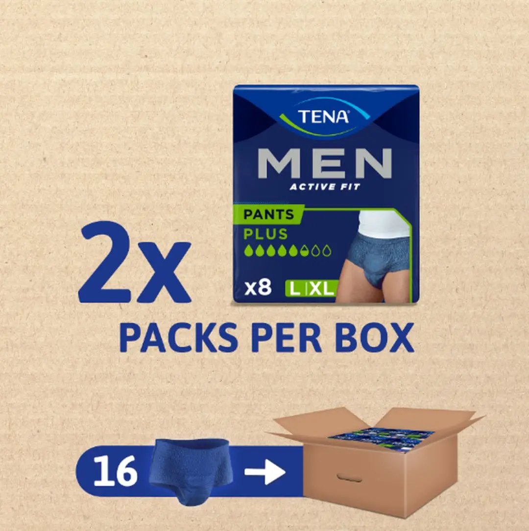 TENA Men Active Fit Pants L/XL - 16 Stuks