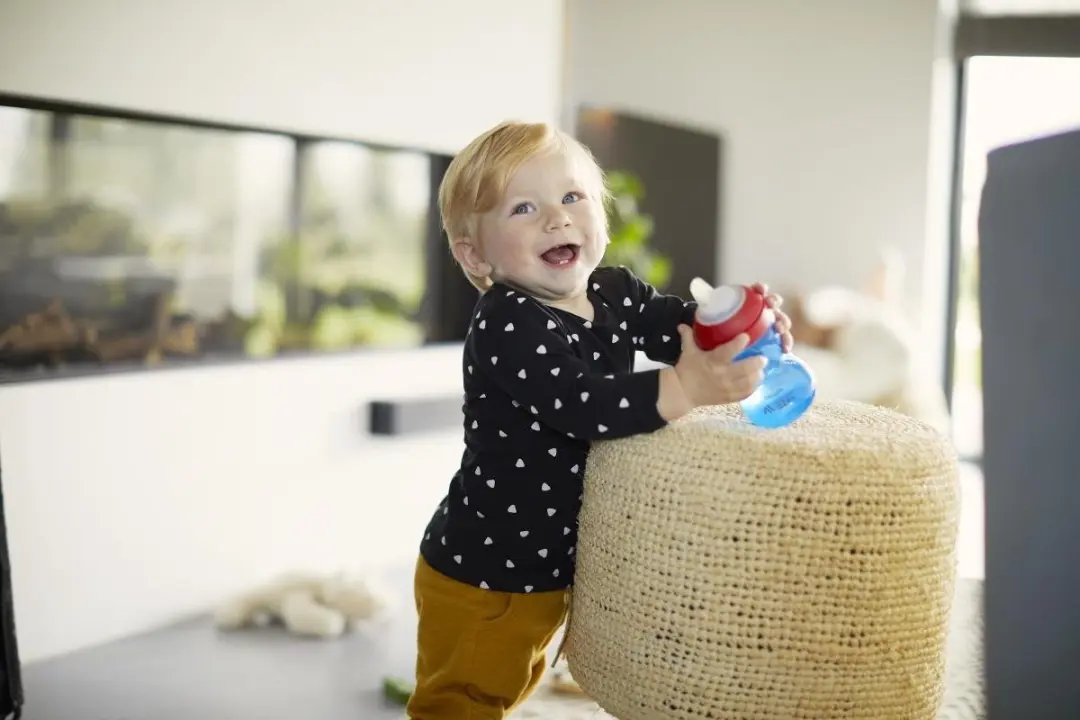 Philips Avent Bijtbestendige Tuitbeker 300ml - Blauw/Rood