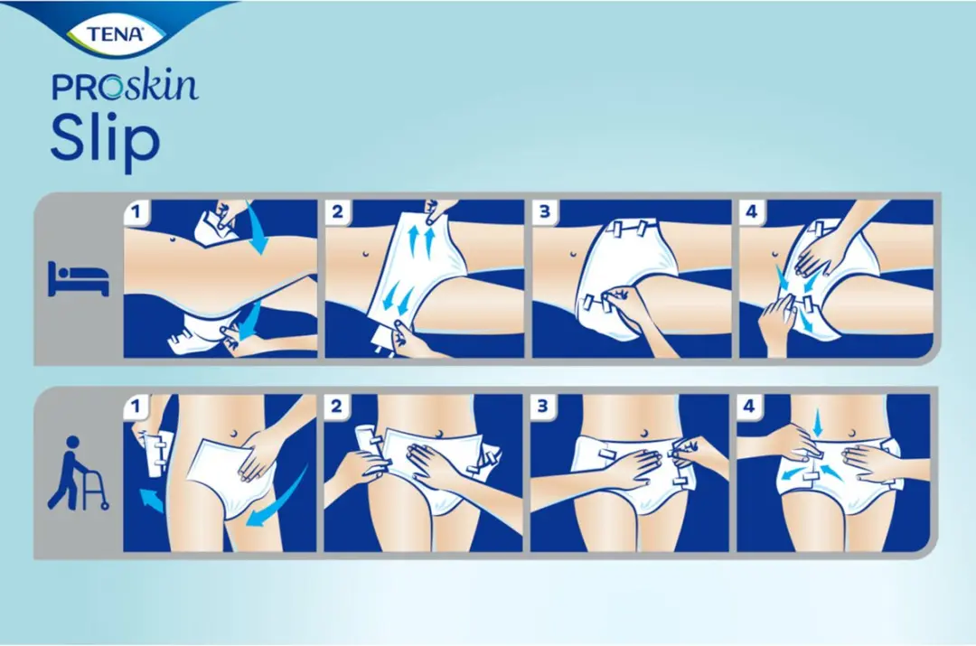 TENA Slip Ultima Medium Kleefluiers - 63 Stuks