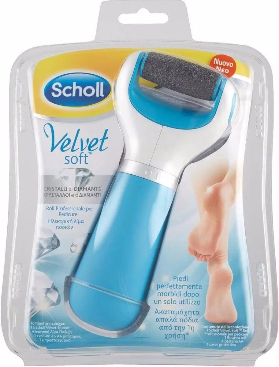 Scholl Velvet Soft Elektronische Voetvijl