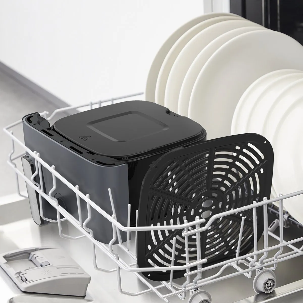 Moulinex Easy Fry Mega EZ855BF Airfryer 2020W - Grijs - afbeelding 4 van 6