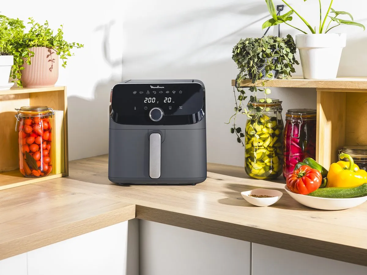Moulinex Easy Fry Mega EZ855BF Airfryer 2020W - Grijs - afbeelding 5 van 6