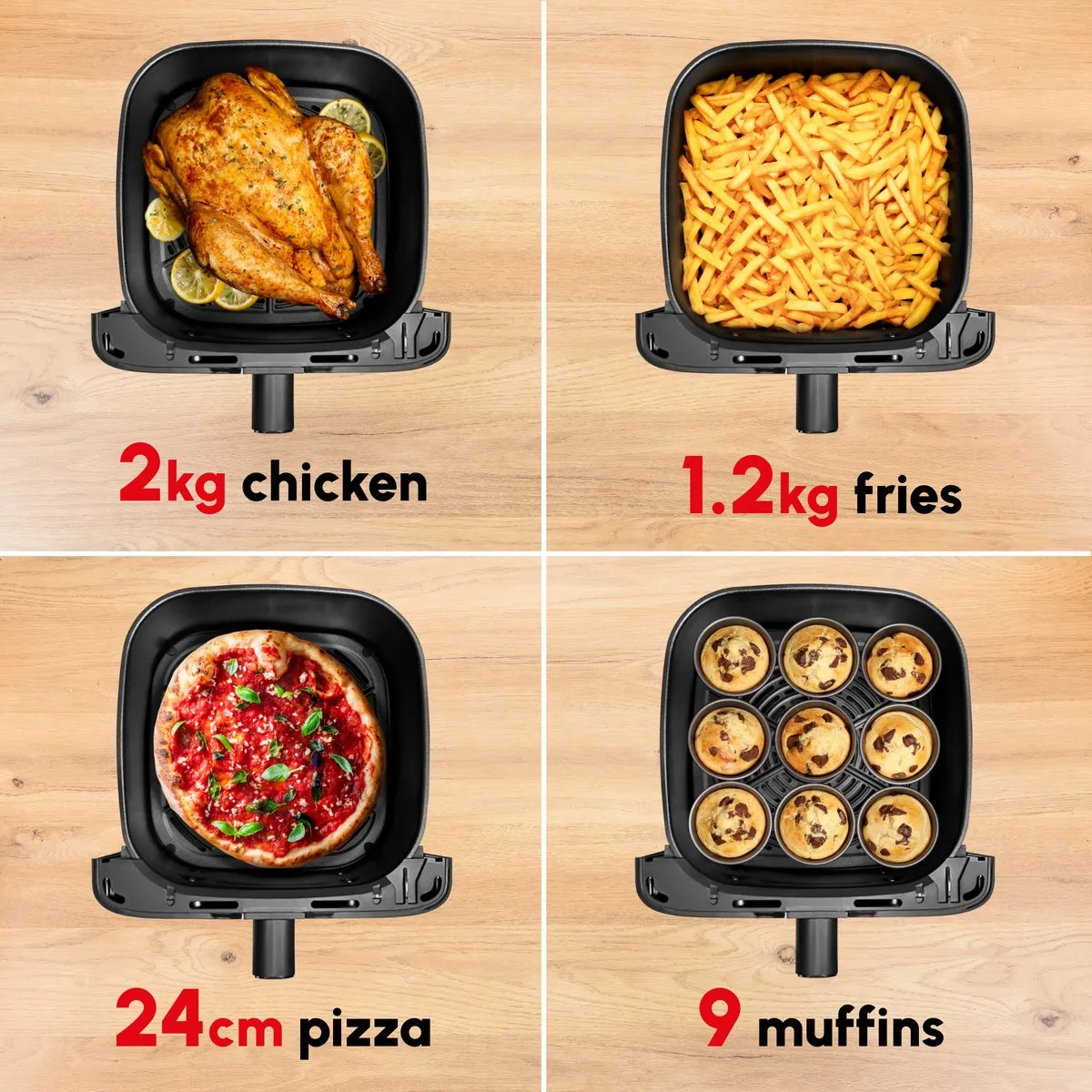 Moulinex Easy Fry Mega EZ855BF Airfryer 2020W - Grijs - afbeelding 3 van 6