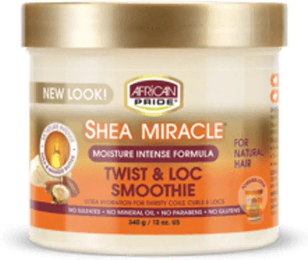 African Pride Shea Butter Miracle Twist & Loc Smoothie 340g