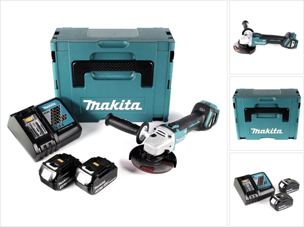 Makita DGA 511 RFJ Haakse Slijper 125mm
