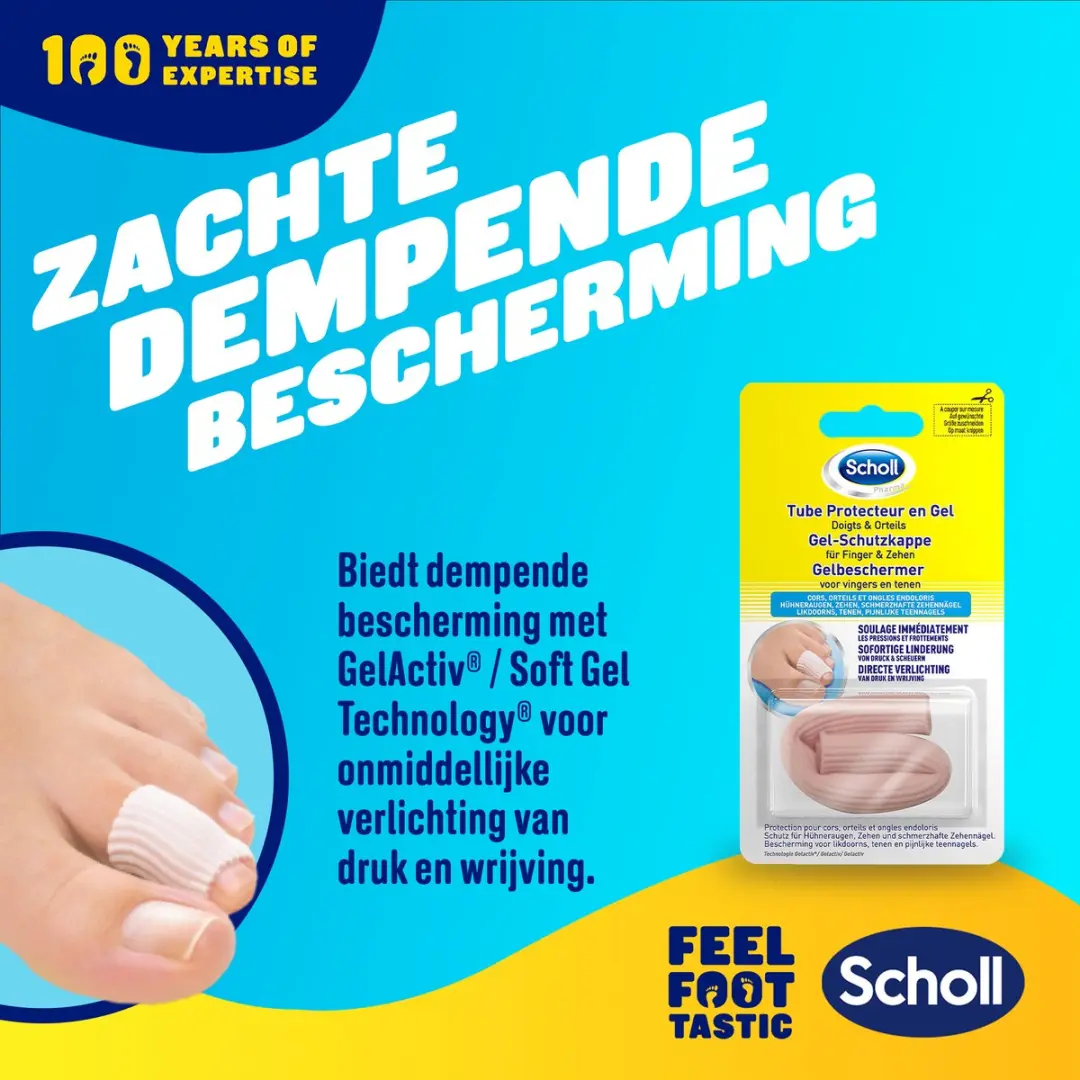 Scholl Teenbeschermer Gel - Roze