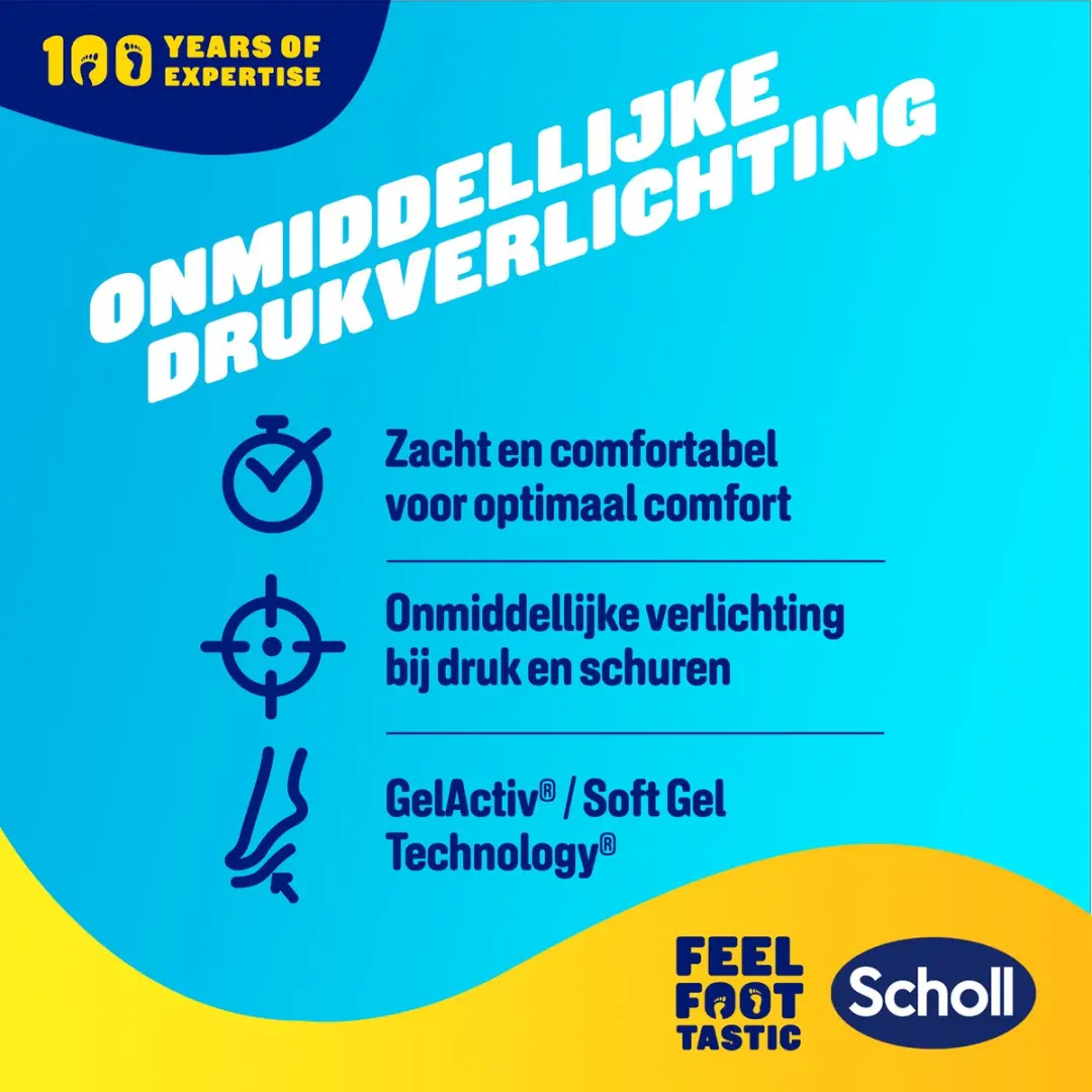 Scholl Teenbeschermer Gel - Roze
