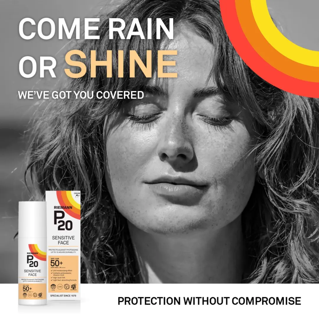 P20 Sensitive Face Zonnebrand SPF 50+ - 50g