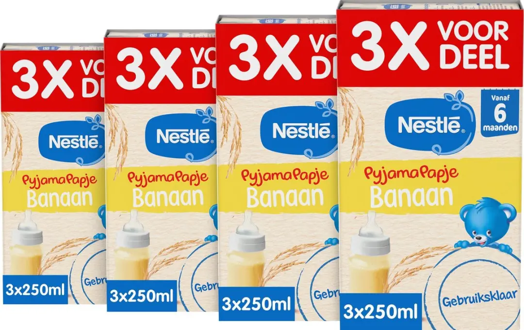 Nestlé PyjamaPapje Banaan 250ml