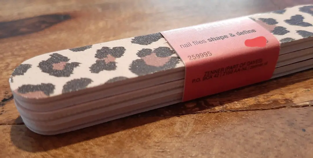 Zenner 3124 Nagelvijlen - 3 Stuks - Panterprint