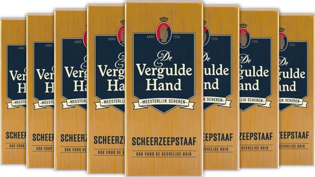 De Vergulde Hand Scheerzeep Staaf 200 Stuks (8x25)
