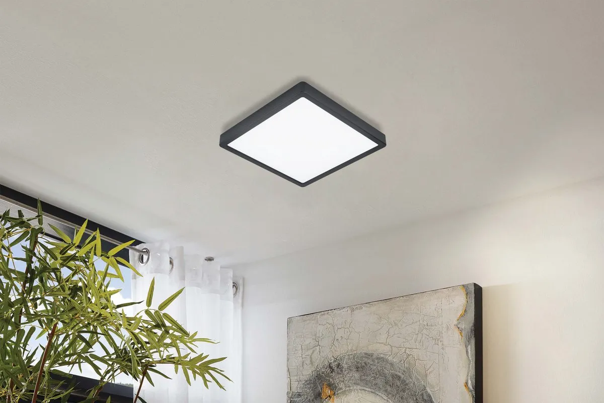 Eglo Fueva 5 Opbouwlamp LED 28,5cm - Zwart