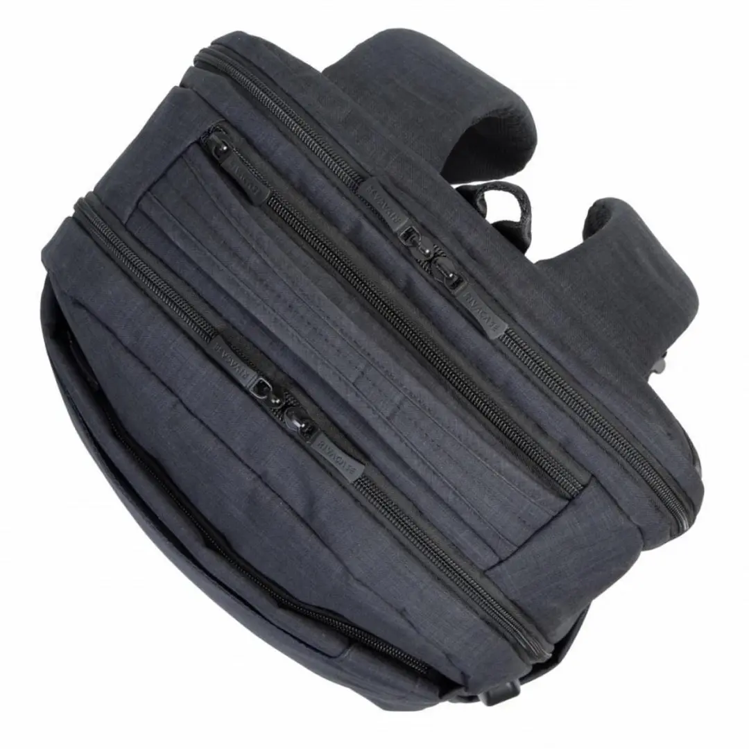 RivaCase 8365 Biscayne Rugzak 25L - 17.3" Laptop - Zwart - afbeelding 6 van 6