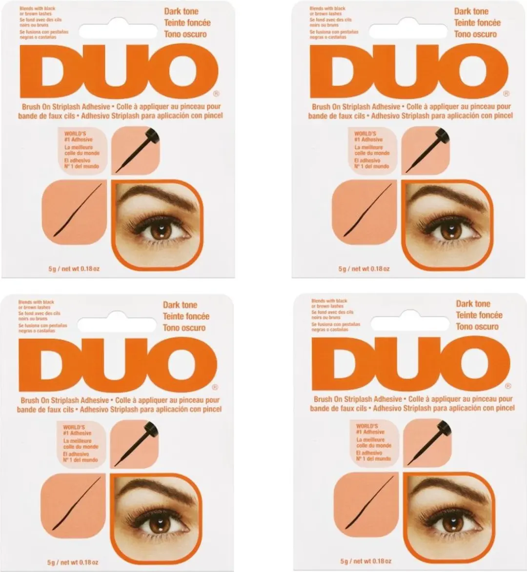 Duo Brush On Striplash Adhesive Dark met Vitamines