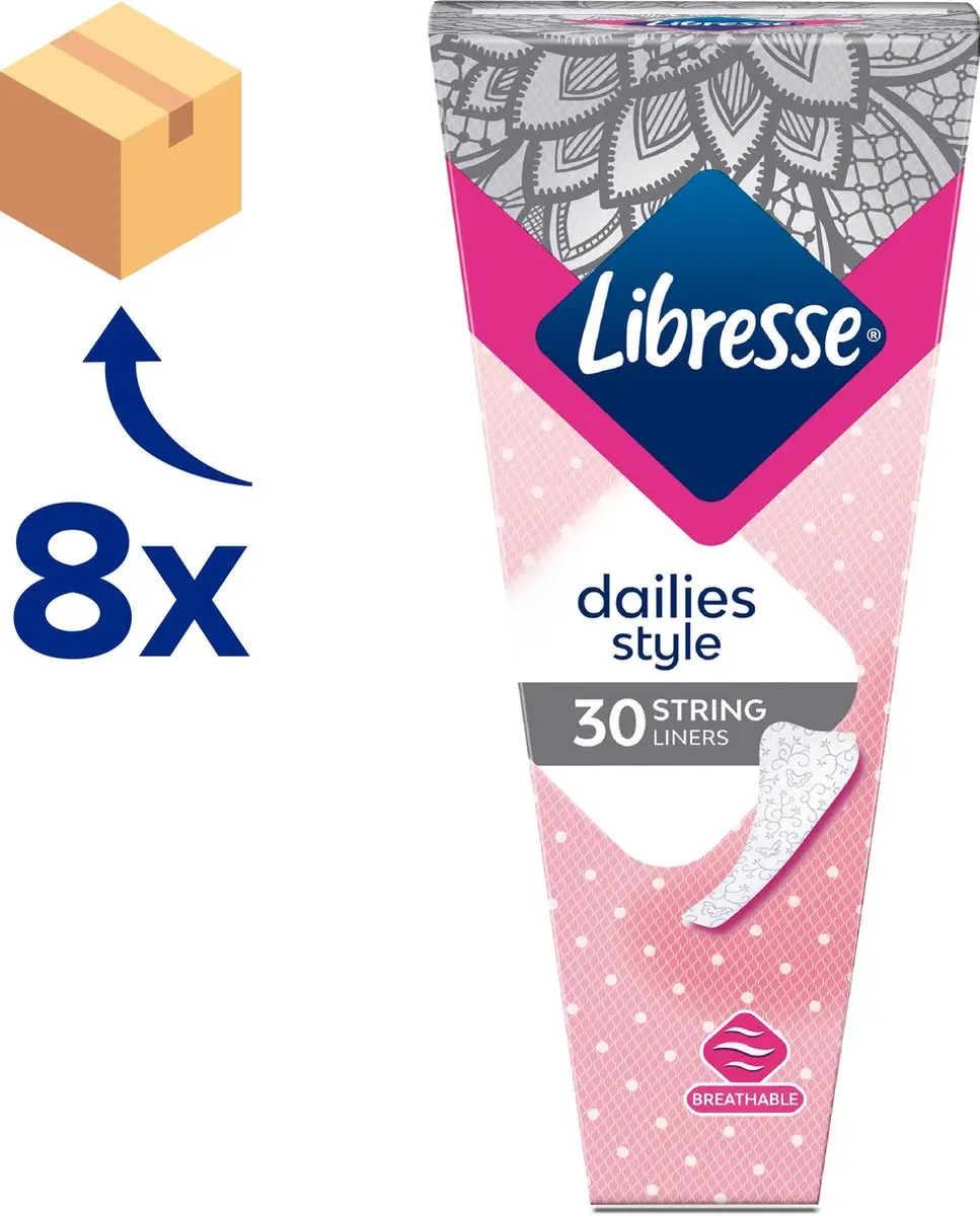 Libresse String Inlegkruisjes 240 Stuks