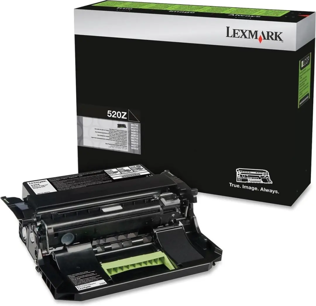 Lexmark 52D0Z00 Printer Drum - Zwart