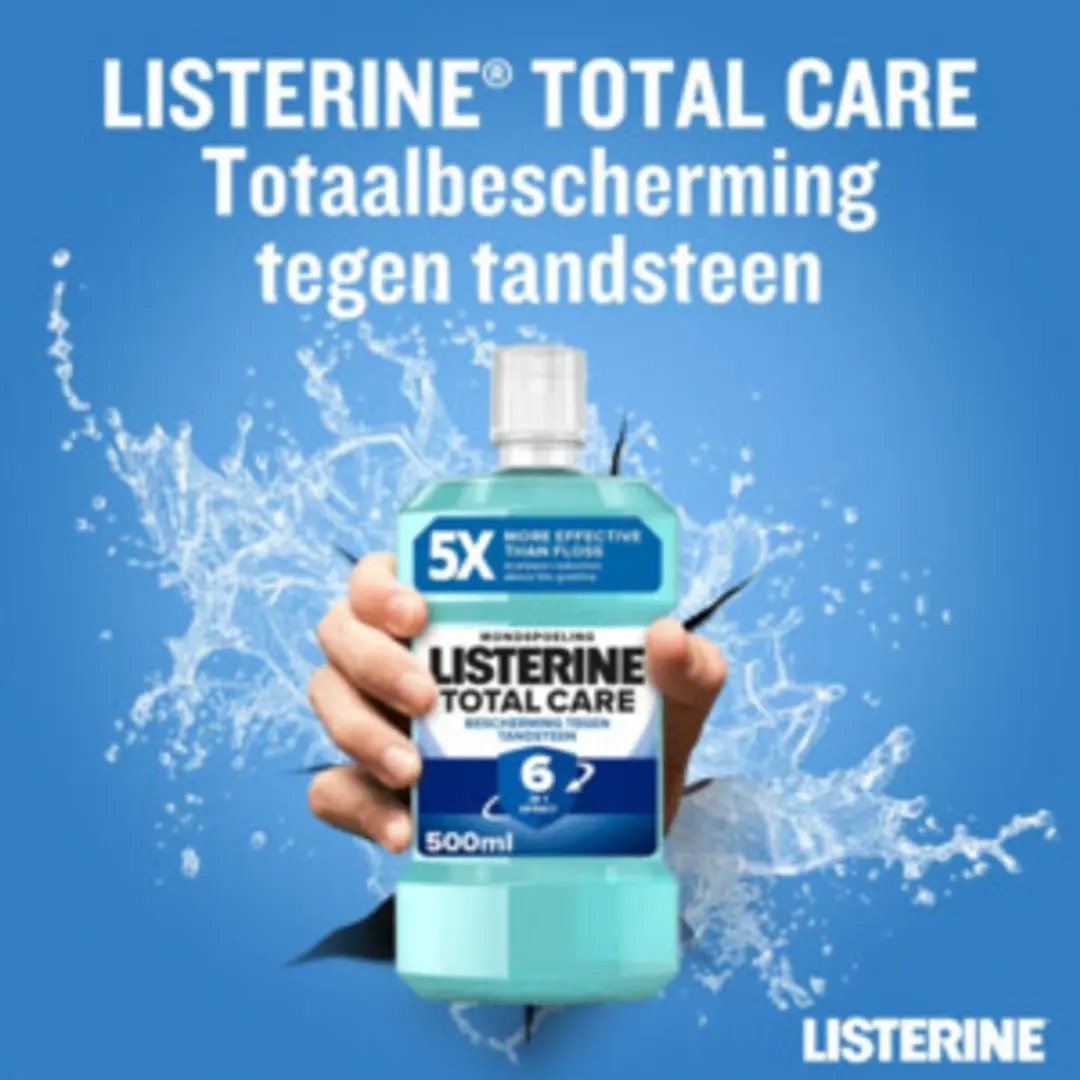 Listerine Total Care Mondwater 500ml