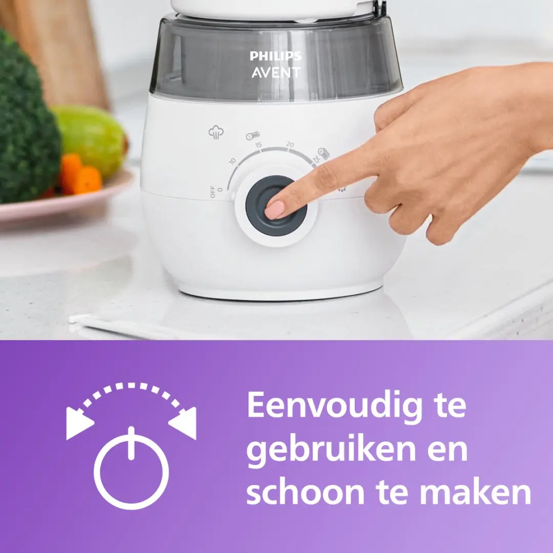 Philips Avent SCF883/01 Stomer/Blender 1000ml - Wit