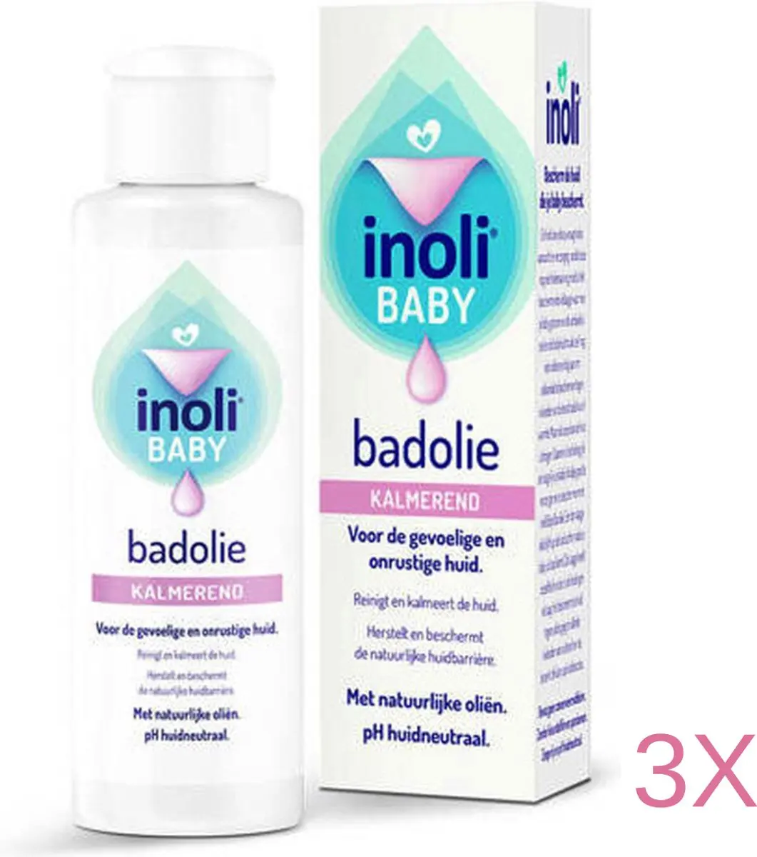 Inoli Babyolie Voordeelverpakking 3x100ml