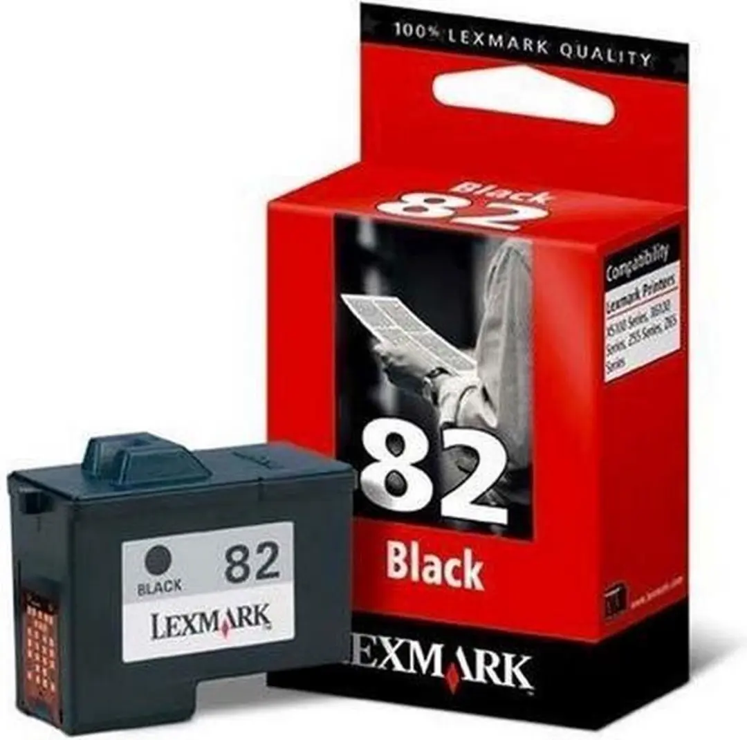 Lexmark 82 Inktcartridge Zwart - 600 pagina's