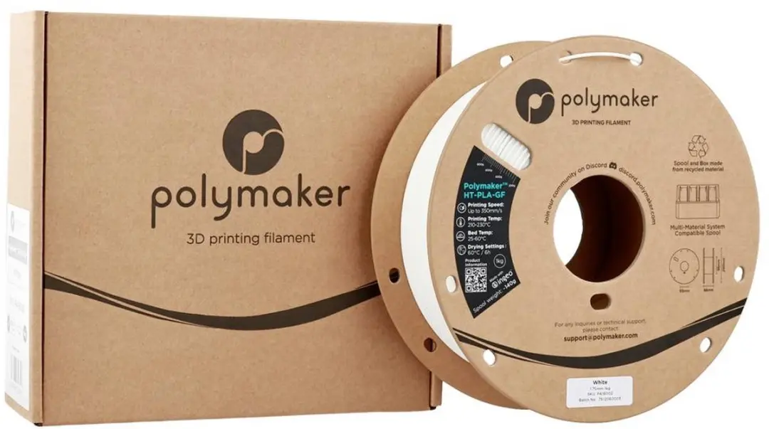 Polymaker HT-PLA-GF Filament 1.75mm - Glasvezelversterkt - 100m