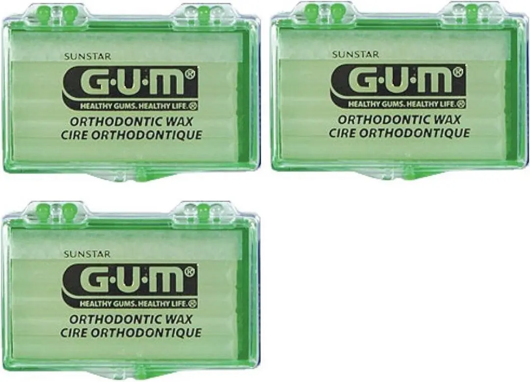 Gum Orthodontic Wax - 3 Stuks