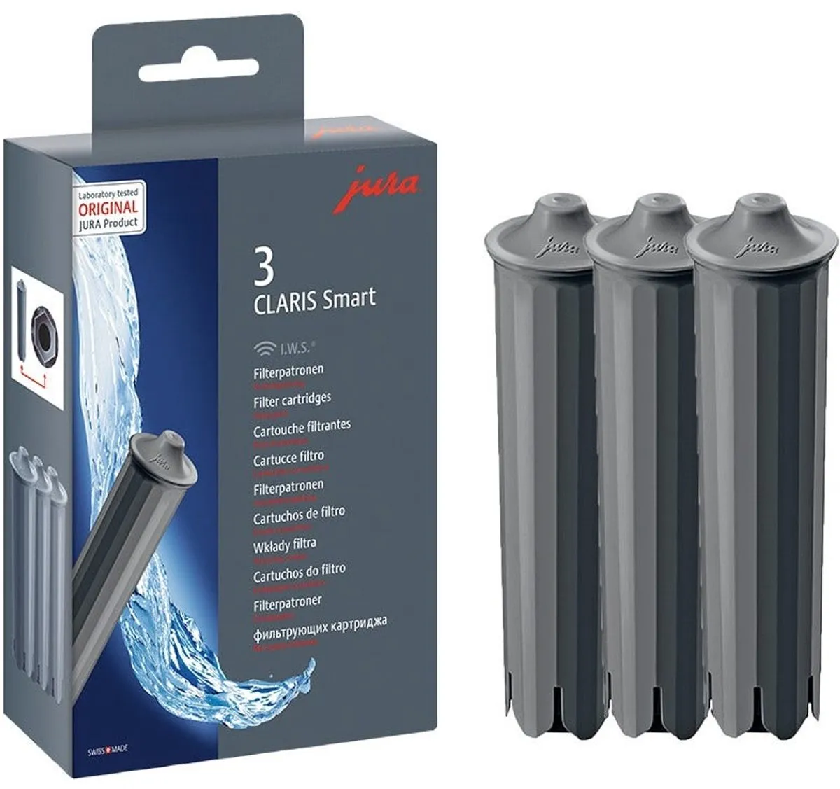 Jura CLARIS Smart+ Filter 71794 - 3 Stuks