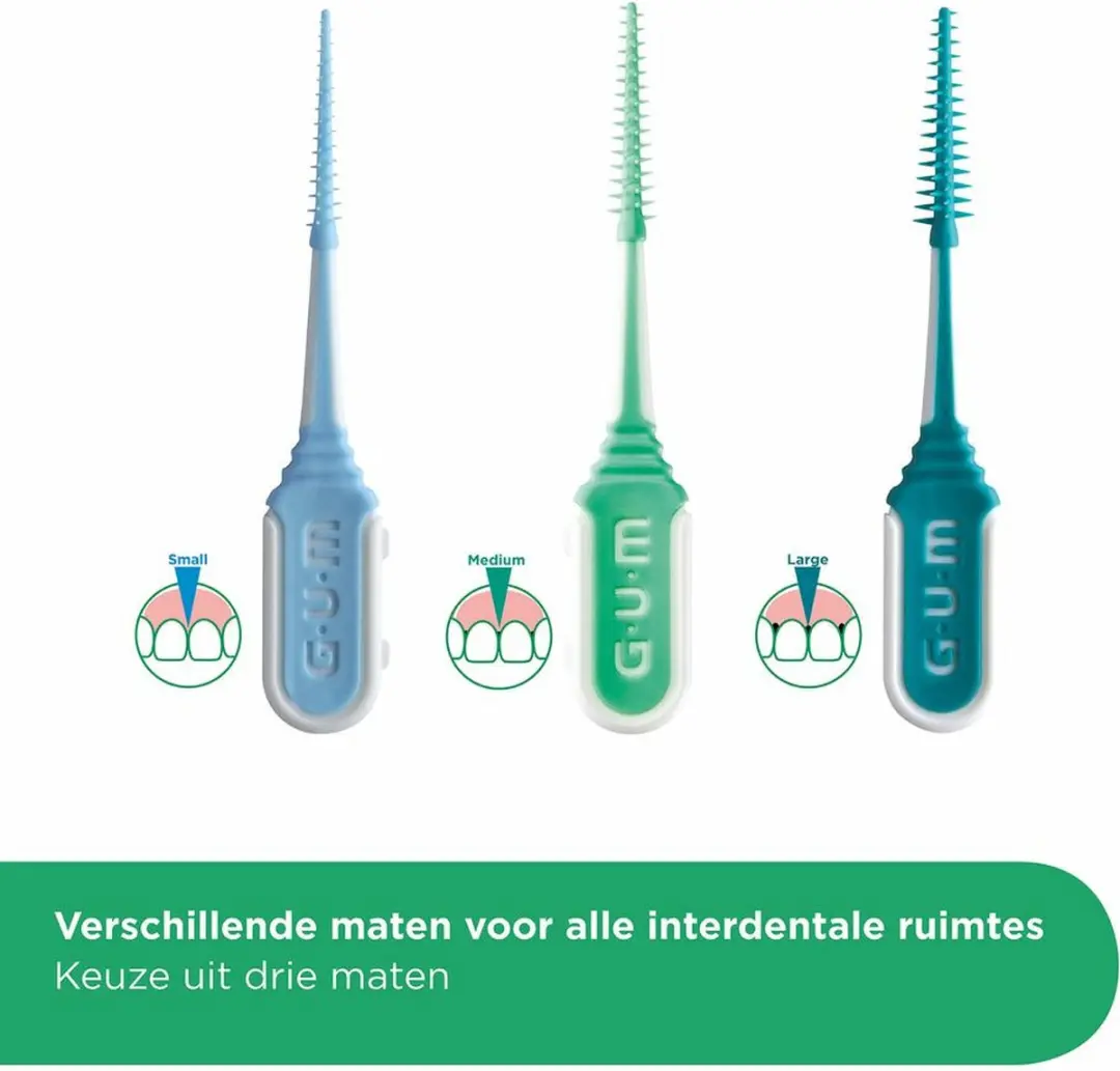 GUM Soft-Picks Comfort Flex Mint - 120 Stuks