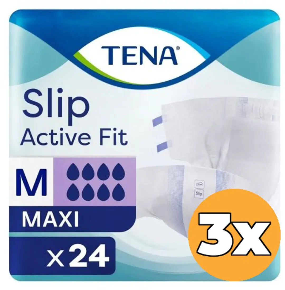 TENA Slip Active Fit Maxi Medium - 72 Stuks