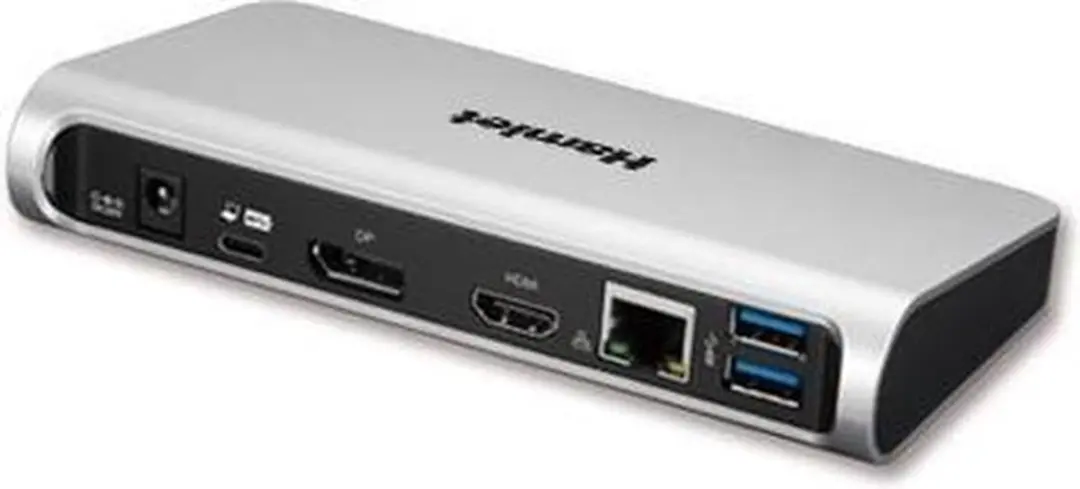 Hamlet HDOCKS500C Notebook Dock - USB 3.0 - Zwart/Zilver