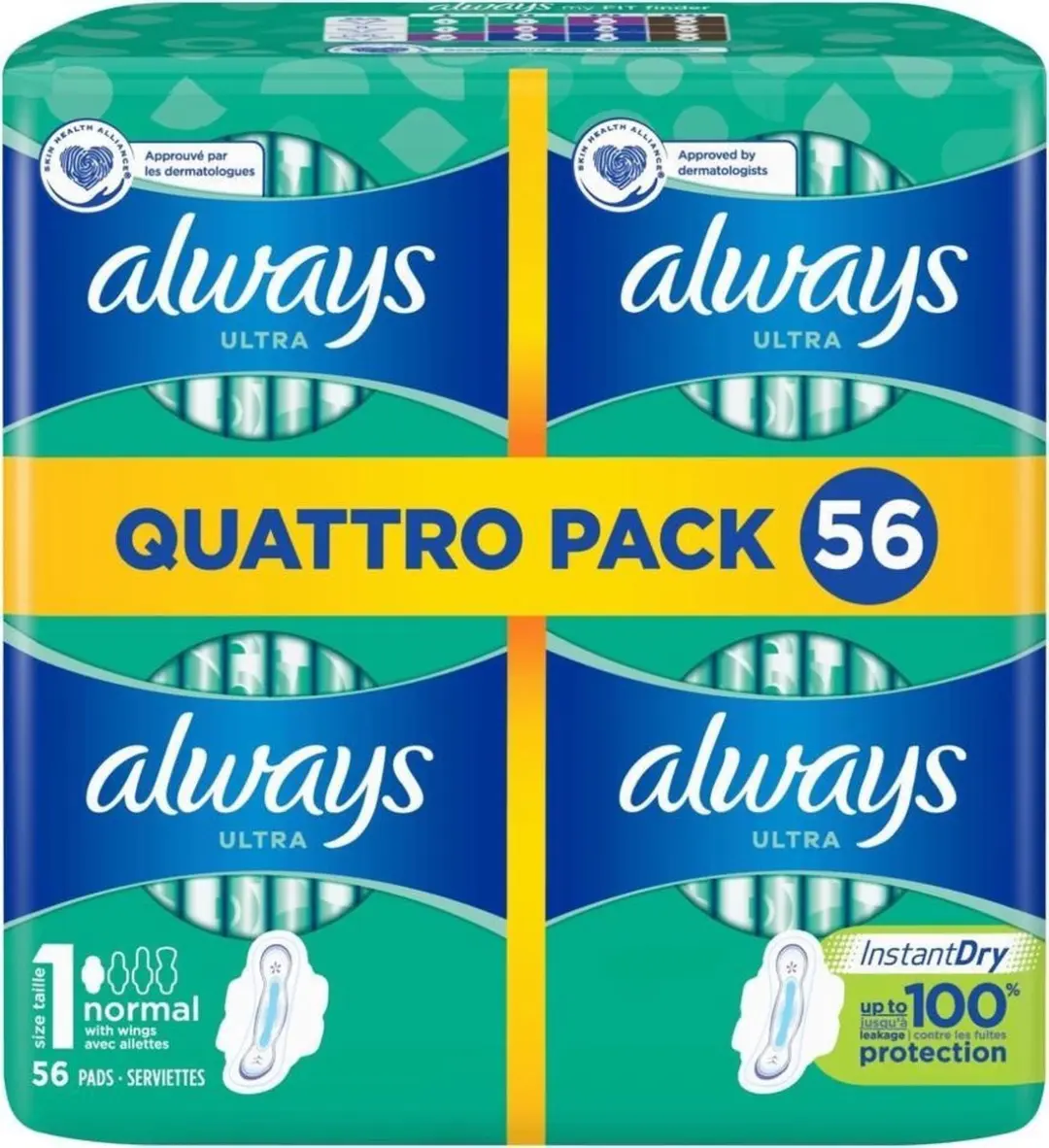 Always Ultra Maandverband Normal With Wings