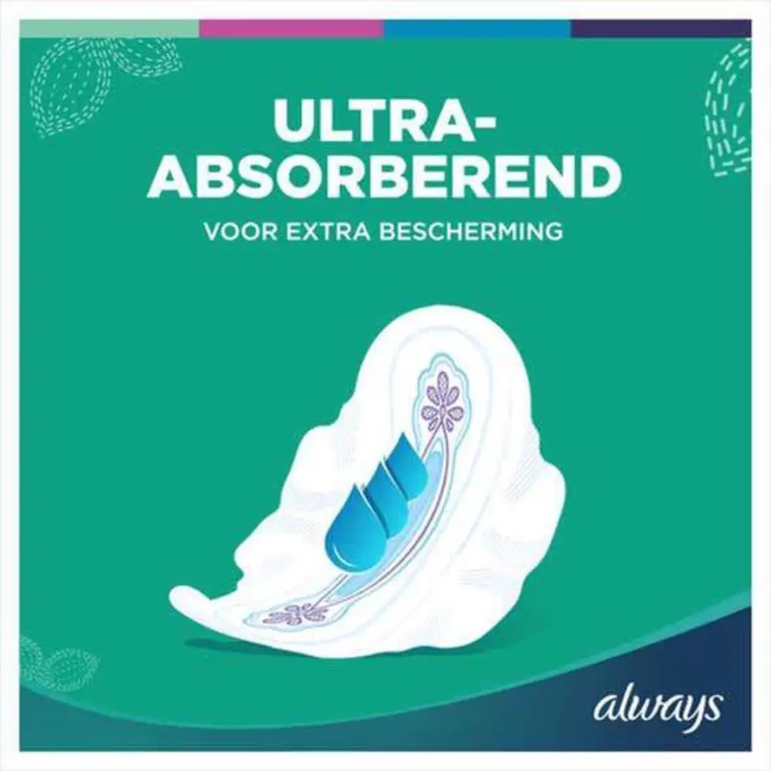 Always Ultra Maandverband Normal With Wings - 56 Stuks