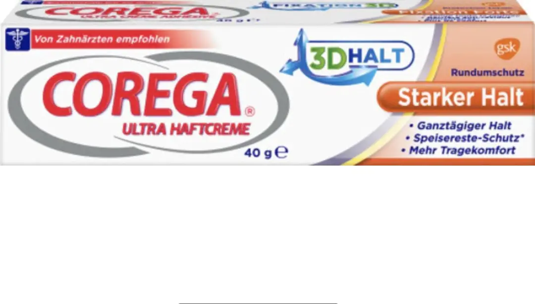Corega Lijmcrème Sterke Hechting 40g