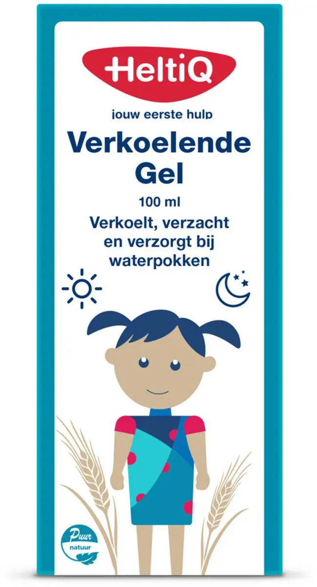 HeltiQ Verkoelende Gel Waterpokken 2x100ml