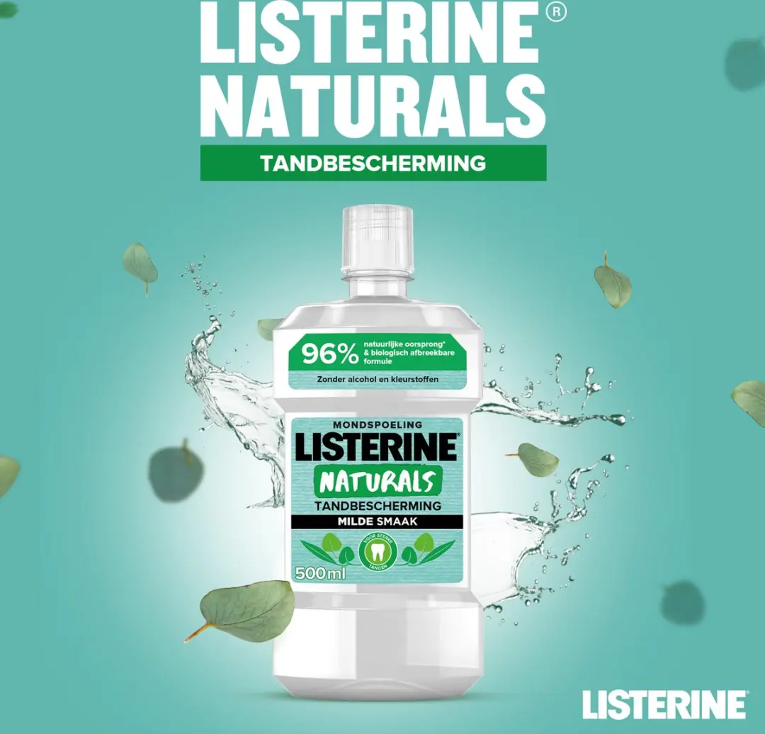 Listerine Naturals Mondwater 500ml - afbeelding 6 van 6