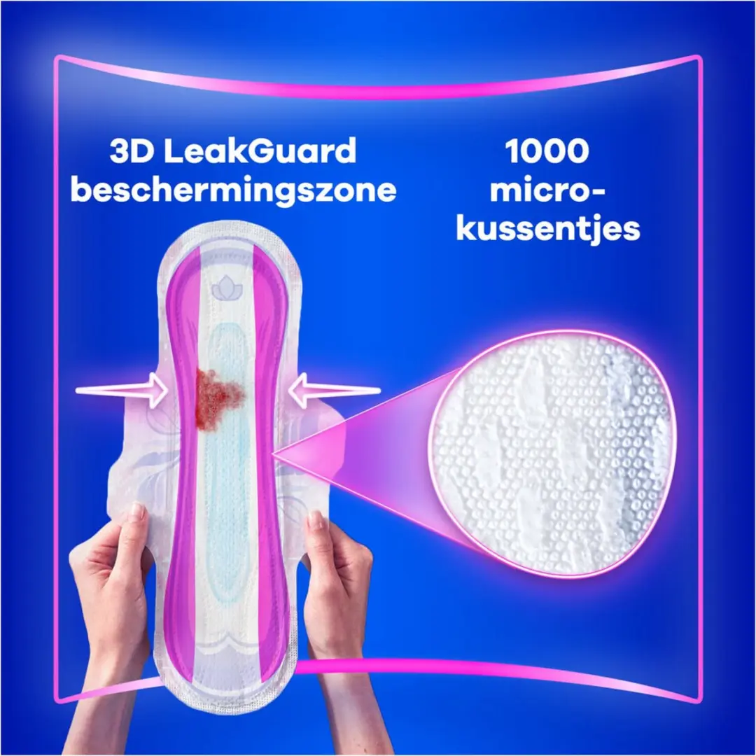 Always Maandverband Platinum Ultra Night - 16 Stuks - 3 Kleuren