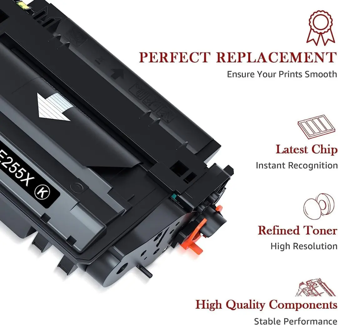 weCare Huismerk Toner XXL H255X - 12.500 Pagina's - Zwart