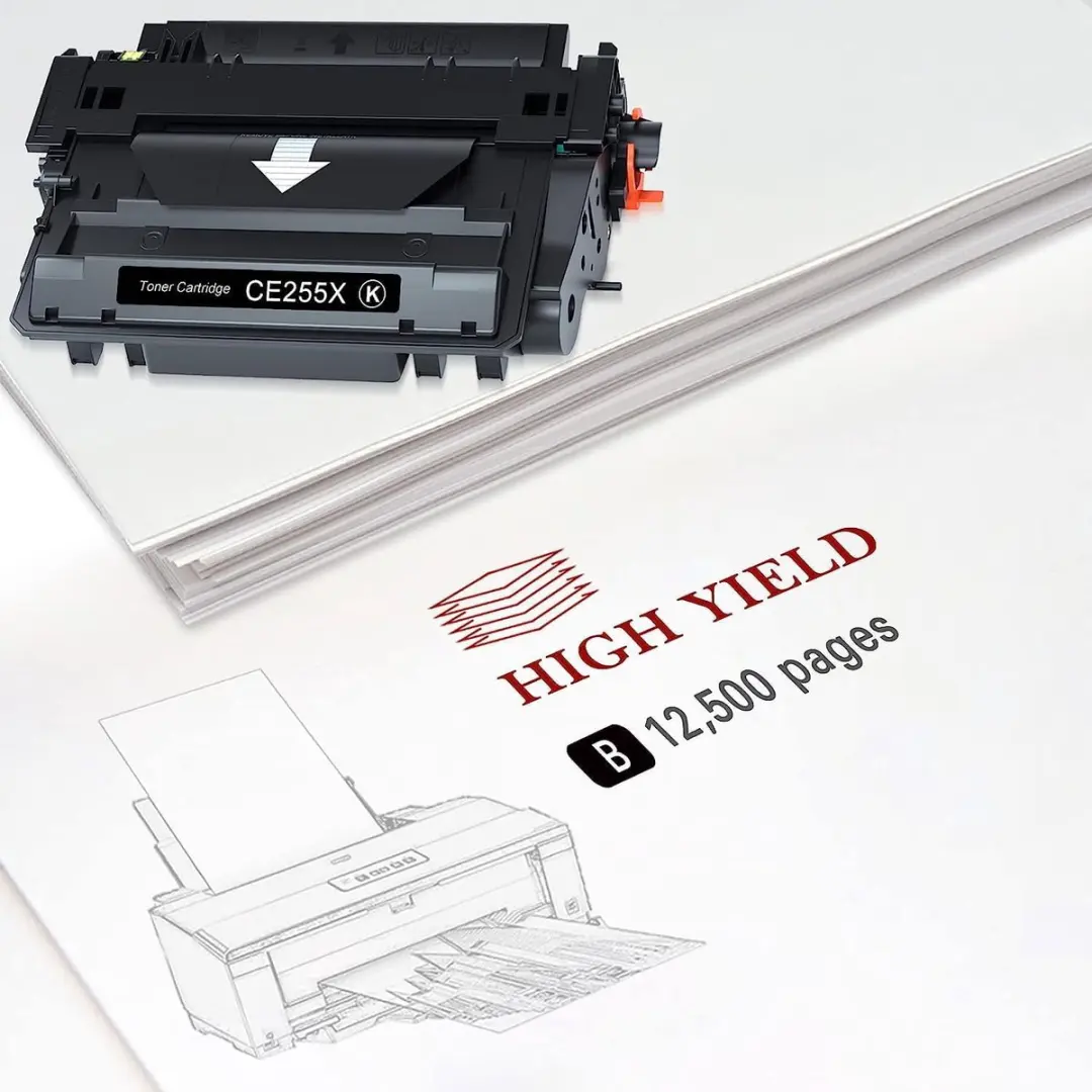 weCare Huismerk Toner XXL H255X - 12.500 Pagina's - Zwart