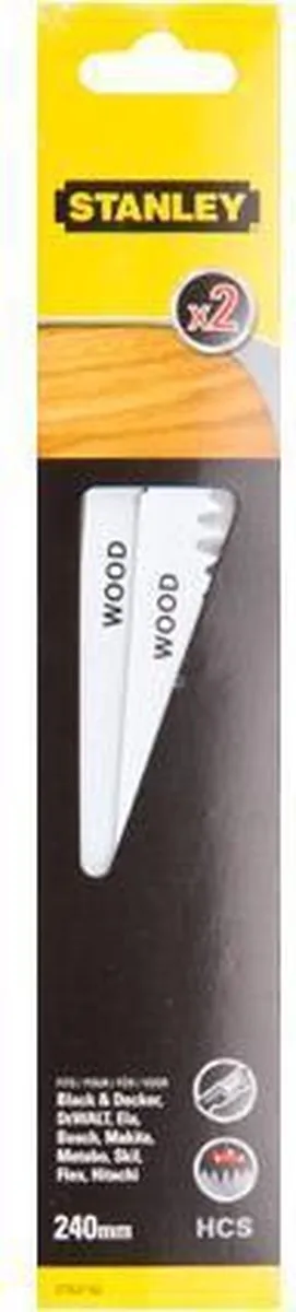 Stanley STA21182-XJ Zaagblad 24cm - 2 Stuks