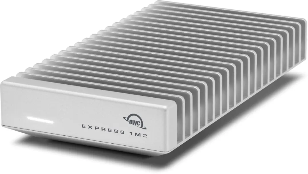 OWC Express 1M2 80G Externe Behuizing - USB4 80Gb/s - 1TB - Zilver