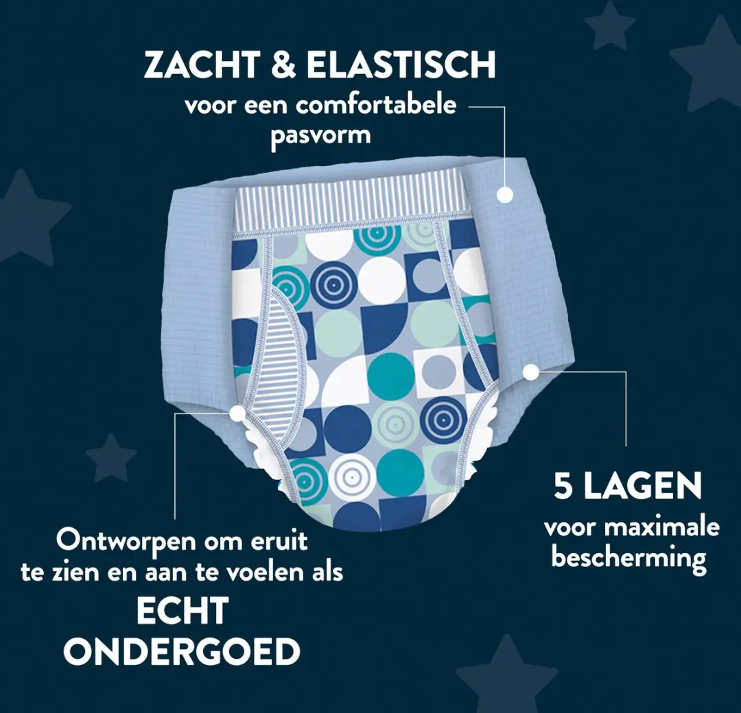 DryNites Luierbroekjes Jongens 6-8 - 52 Stuks