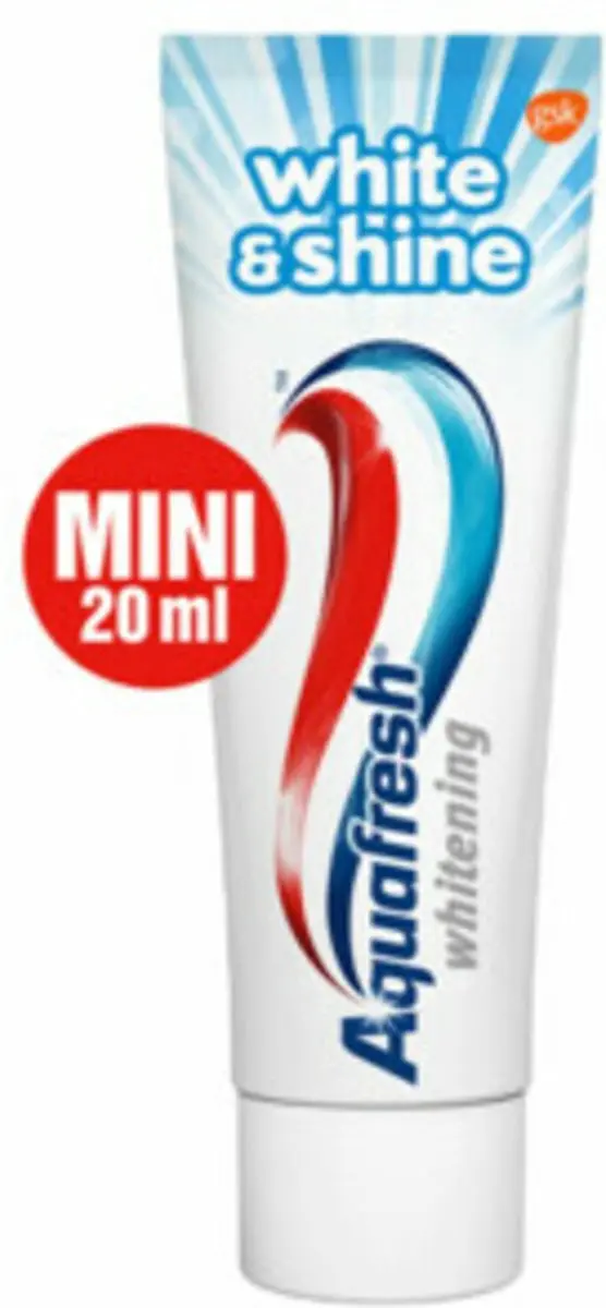Aquafresh Whitening Tandpasta Mini - 3x15ml