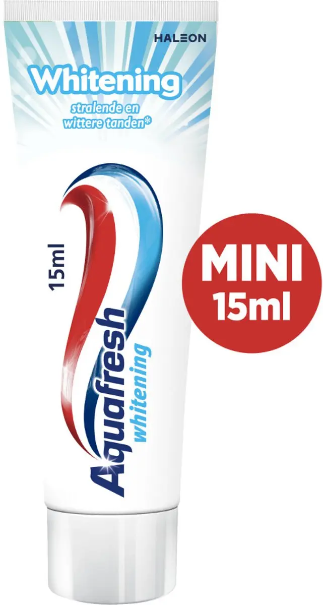 Aquafresh Whitening Tandpasta Mini - 3x15ml