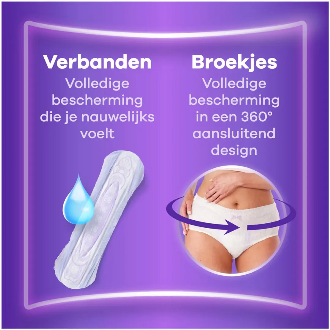 Always Discreet Verband Urineverlies Dames Long Plus - 64 Stuks
