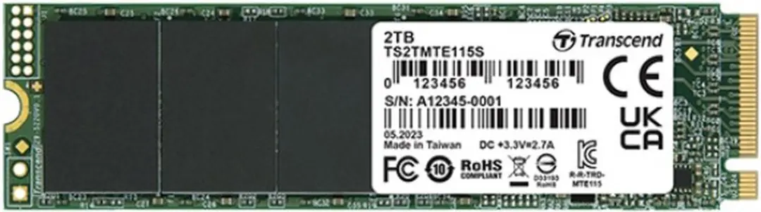 Transcend 115S TS250GMTE115S NVMe SSD 250GB