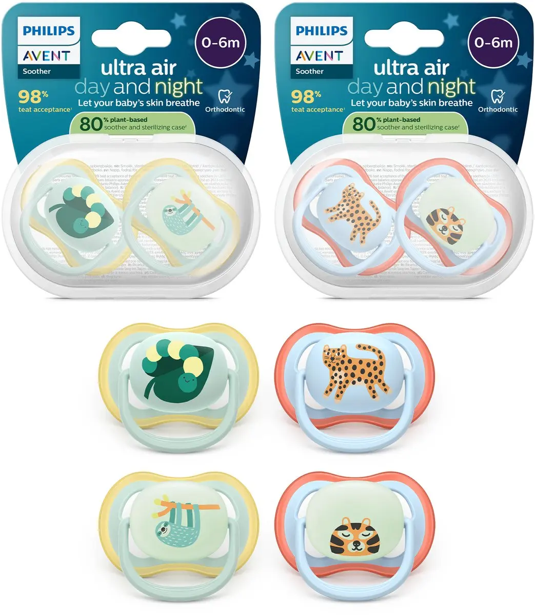 Philips Avent Ultra Air Fopspeenset SCF087/22