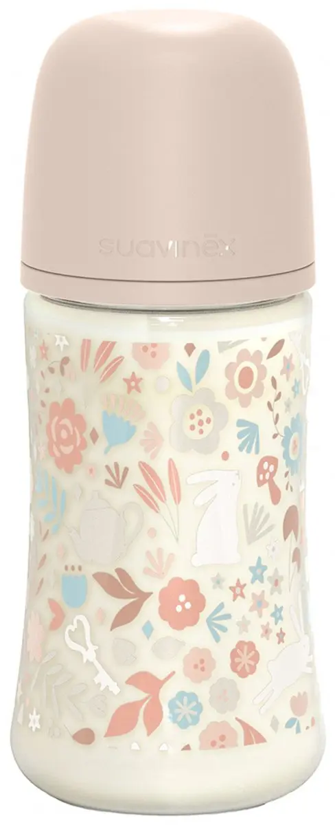 Suavinex Wonderland SX Pro Fles Roze - 270ml - 2 Stuks