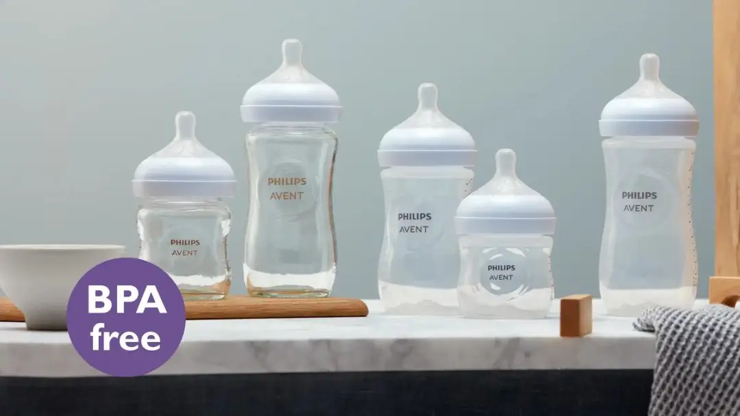 Philips Avent Natural Response SCD879/11 Glazen Cadeauset - 5 Flessen + 2 Fopspenen